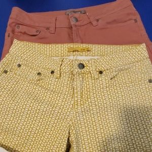 Prana Kara Shorts BUNDLE OF 2 size 2/26